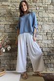 Conrad Box Cotton Knit Denim 